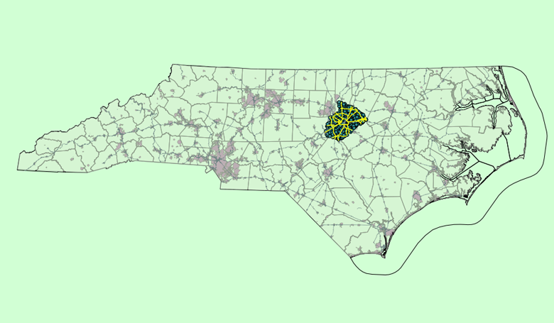 North Carolina dataset snapshot